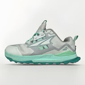 Altra Lone Peak 7 Women’s Trail Running Shoes Size 7.5 WIDE Gray Teal Zero Drop